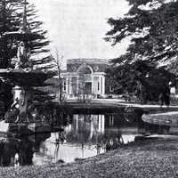 The Peacock Fountain in its second location in Christchurch, New Zealand