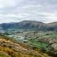 Crown Range Road Scenic Lookout in New Zealand