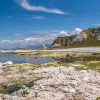 Kaikoura, New Zealand seaside landscape