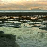 Landscape of Bream's Bay, New Zealand