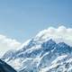 Majestic Mountaintops landscape in New Zealand