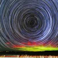 Spinning Star Trails in New Zealand