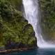 Waterfall Scenery and landscape in New Zealand
