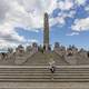 Vigeland Park with Tourists