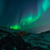 Aurora Borealis in Tromsø, Norway