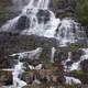 Cascading Waterfalls in nature in Norway