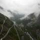 Foggy Mountain Roads in Norway