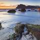 Seashore landscape in Lofoten, Norway