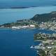 Seaside Town landscape in Norway