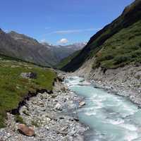 Beautiful streams and creek in the mountain