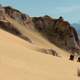 Crossing the Desert with rock structures