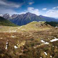 Mountains and Valley Landscape