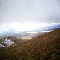 High Mountain Slopes full of Fog