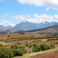 Mountains, fields, and meadows