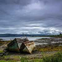 Old Canoes in the Landscape