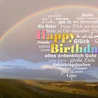 Rainbow for Happy Birthday