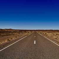 Roadway into the Horizon