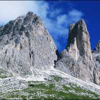 Rock Peaks under the sky