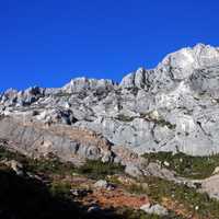 Rocky Mountain top landscape