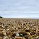 Pebbles on the beach landscape