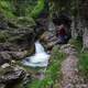 Small creek and Waterfall in nature