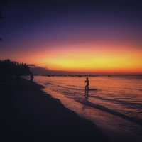 Summer Beach landscape