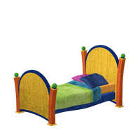 3D Model of a bed 