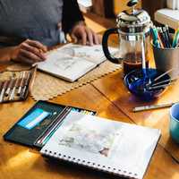 Artist's Work Desk