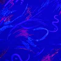 Blue Background with art swirls