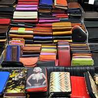 Fashionable Female Wallets at the marketplace