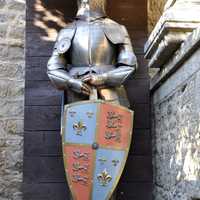 Knight Statue with shield
