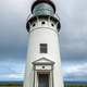 Large Lighthouse Standing Under the Sky