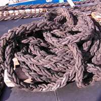 Large Rope on the Boat