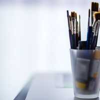 Paint Brushes in a cup