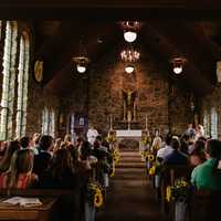 People Inside in the church 