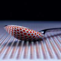 Poka Dots on a spoon