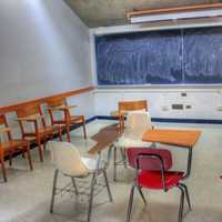 Classroom and Blackboard