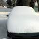 Snow covered Car