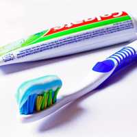 Toothpaste and toothbrush