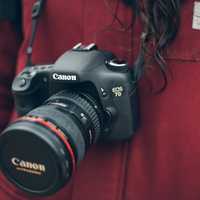 Women wearing Canon 7D Camera