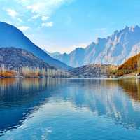 Beautiful Lake in Pakistan landscape