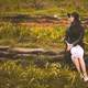 girl-sitting-in-a-grassy-step