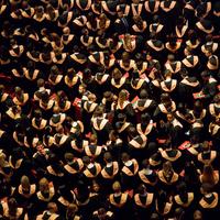 Graduates during graduation with in commencement