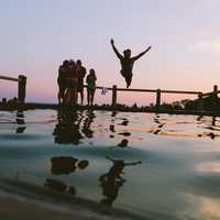 people-having-summer-fun-at-the-lake