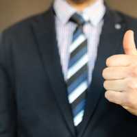 Business man in suit ready for meeting