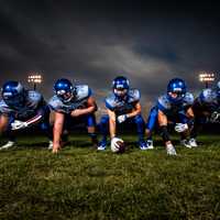 the-line-of-a-football-team