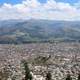 Cityscape and Mountains in Cajamarca, Peru