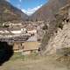 Great Scene in the Ollantaytambo valley in Peru