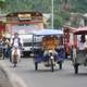 Traffic on Abelardo Quiñonez Avenue  in Iquitos in Peru