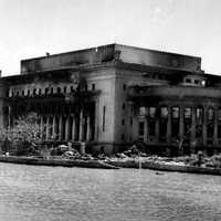 Manila Central Post during World War 2 in the Philippines 